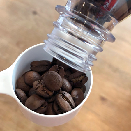 ご注文時、豆か粉かお選びください。